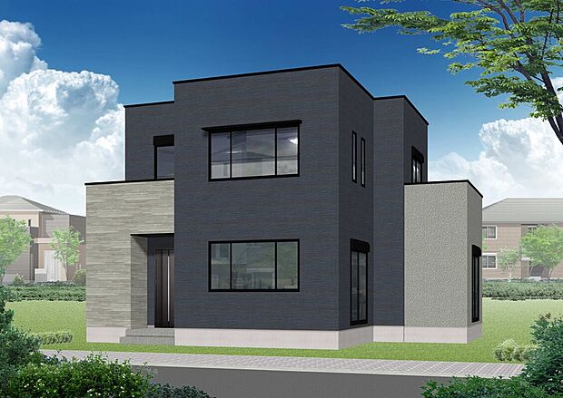 【2号地/2面バルコニーのある家】
柔らかな自然光・心地の良い通風に満たされる邸宅♪2面バルコニーを採用し、開放的で明るい居住空間が広がります。子育てファミリーに優しい工夫が詰まったプラン設計です。