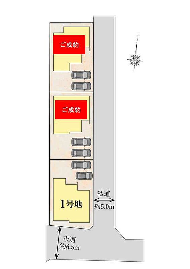 タマタウン福山御幸II_区画図