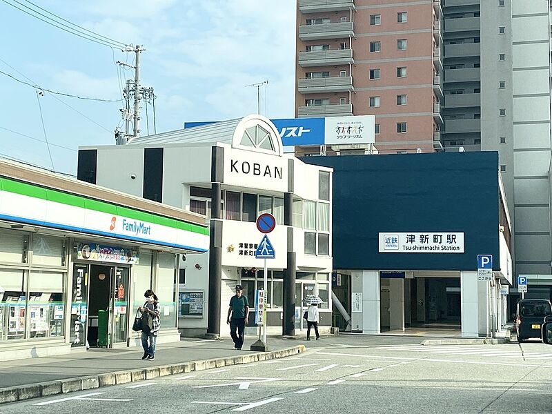 【車・交通】近鉄名古屋線「津新町」駅