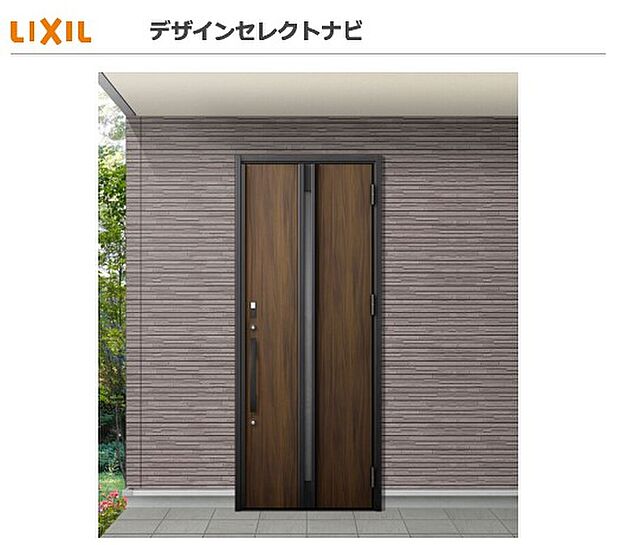 【 玄関ドア】【LIXIL デザインセレクトナビ】
リモコンキーをバッグに入れたままドアのボタンを押して解錠する、ワンタッチスタイル。荷物が多い際には大変便利です♪