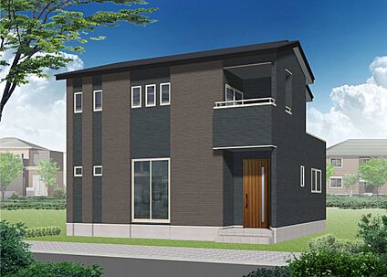 【タマタウン飯山町III　１号地】外観パース