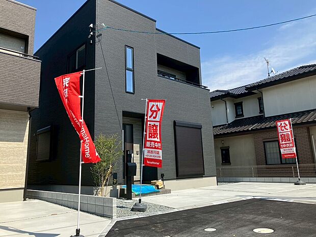 【7号地外観】日当たり良好、バルコニーも南面にございます!