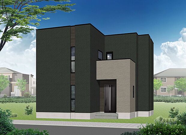 【4号地】【4号地完成予想図】
生活導線上の随所に便利な収納スペースを設置。お部屋がすっきりと片付き居住スペースを広く使うことができます。小さなお子様がいるご家庭も安心の目が行き届く間取りプランです。