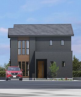 タマタウン富田西6号地　外観パース