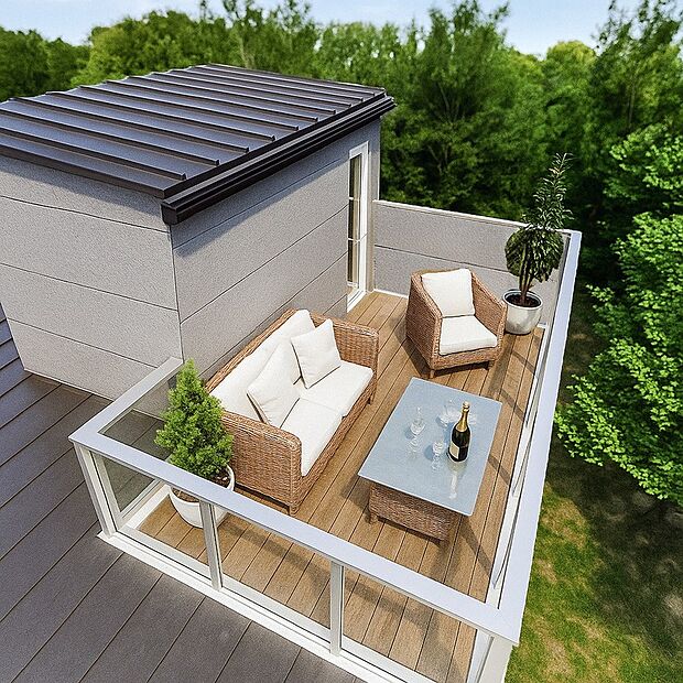 ※完成予想図（イメージパース）