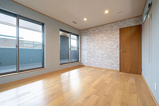 【TAISEIこだわりの参考プラン:洋室】※お好きな間取り、設備仕様、カラーセレクトで建築可能です。