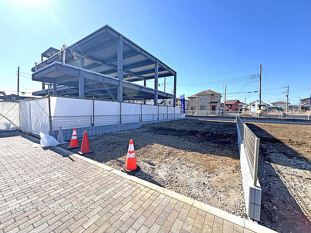 【2区画(現地写真)】光熱費を抑えられる人気の都市ガスエリア! 現地写真2026.2.21撮影