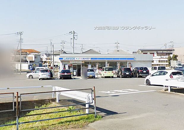 ローソン・スリーエフ川越木野目北店(約350m)