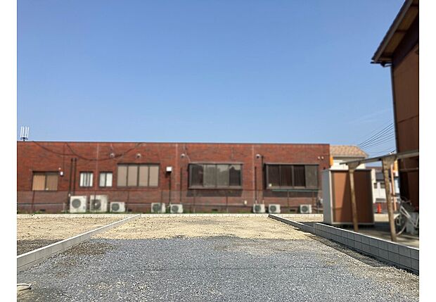 B区画現地画像（西側より撮影）