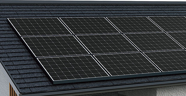 【太陽光発電システム】環境にやさしいクリーンなエネルギーで毎日の電気代が削減できます。
※各棟の搭載容量等、詳細は営業担当者までご確認ください。