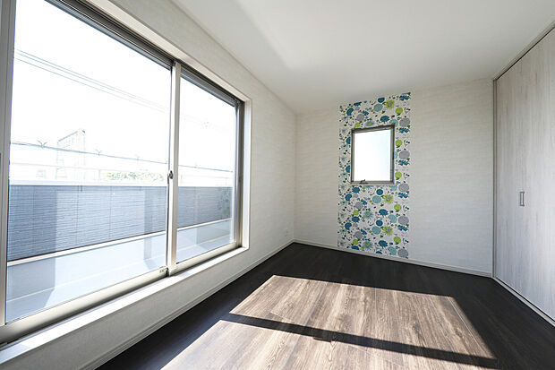 【3F洋室(東側)】【プラン例】3F東側の6帖洋室は、朝の光が気持ちいい爽やかな空間。