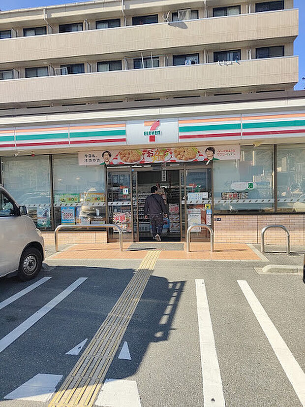 セブンイレブン東大阪六万寺店(約660m)