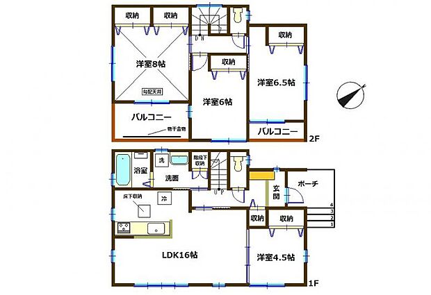 間取り図 資料請求や現地見学、お気軽にお問い合わせください。