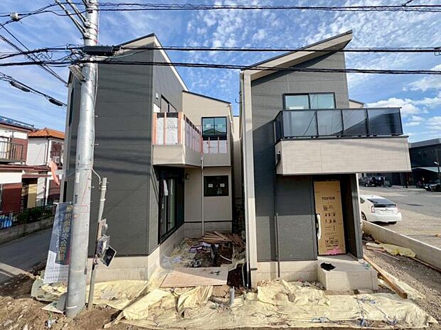 ◆建築中現地の他、近隣にある同グループ施工の完成住宅や、お客様がご興味のある物件を合わせてご案内させていただきます!※2025.11月撮影