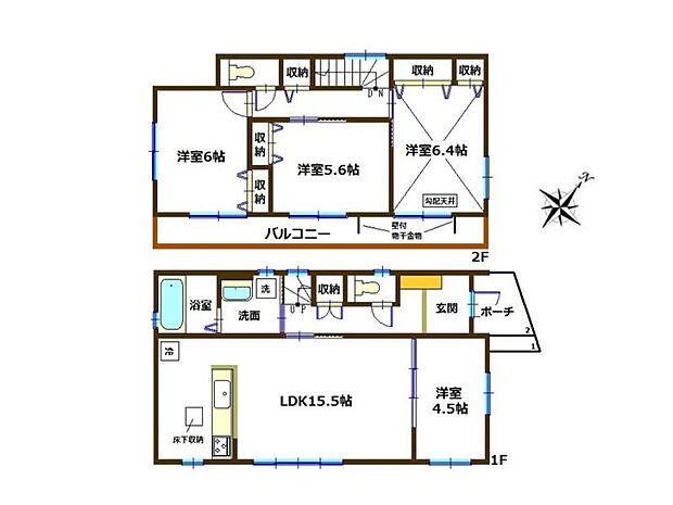 間取り図 資料請求や現地見学、お気軽にお問い合わせください。