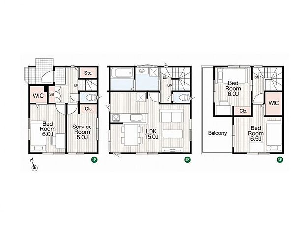 間取り図 資料請求や現地見学、お気軽にお問い合わせください。