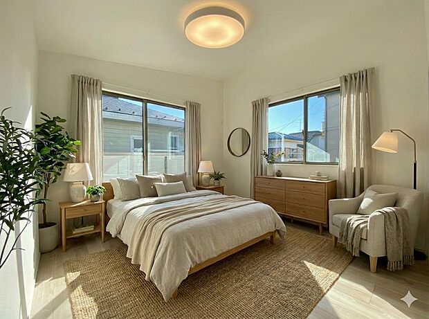 ※こちらの写真は現況の室内写真にCGを使用して家具等を合成加工したものであり、実際の室内状況とは異なります。なお当物件は家具付き物件ではありません。