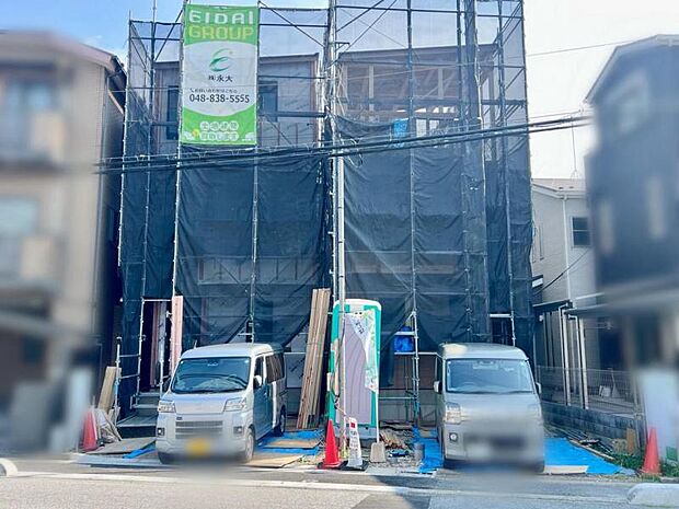 永大グループ施工住宅◆LDK18帖超×限定2棟◆イオンモール等買物施設が点在する利便性良好なエリア!塚越小・東中学校や青木町公園が徒歩10分圏と子育て世代も暮らしやすい住環境!※2026.7月撮影