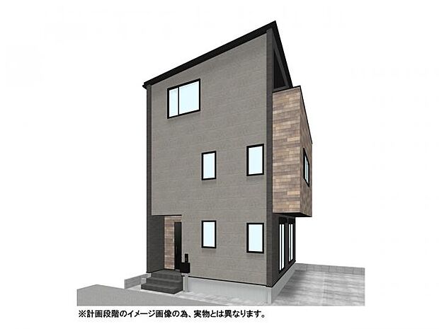 【【外観イメージパース】】JR宇都宮線「土呂」駅徒歩17分、ニューシャトル「東宮原」駅徒歩13分!2駅2路線利用できる通勤通学便利なエリア!