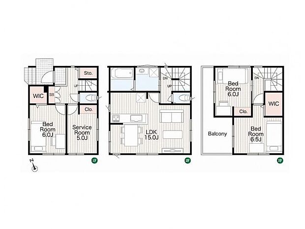 【3SLDK】資料請求や現地見学、お気軽にお問い合わせください。
