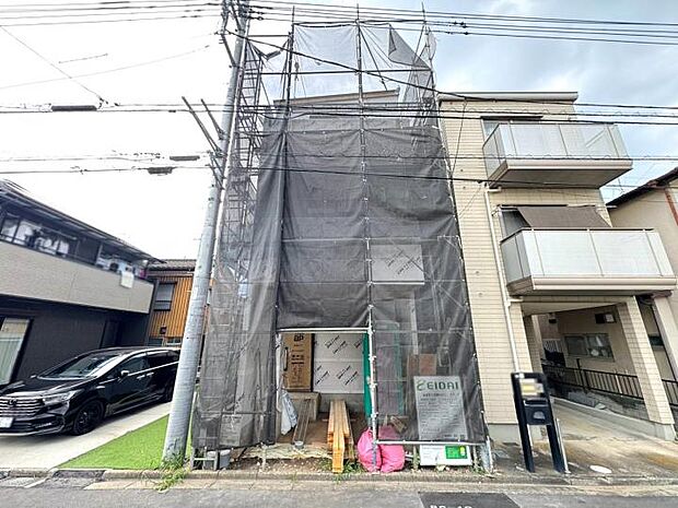 【【現地外観写真】】志木駅へバス15分北美町停歩7分！自転車13分も使えて移動がストレスフリー。雨の日はバス、晴れの日は自転車とスマートに使い分けられる軽快なアクセス環境。（2026年8月撮影）