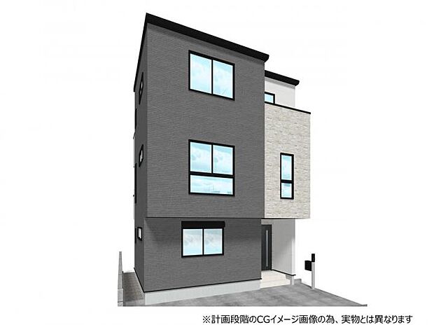 【外観イメージ】◆街並みに美しく映えるスタイリッシュなファサード!外壁は雨が汚れを流し落としてくれるセルフクリーニング機能採用!建物の美しさをたもちやすい!