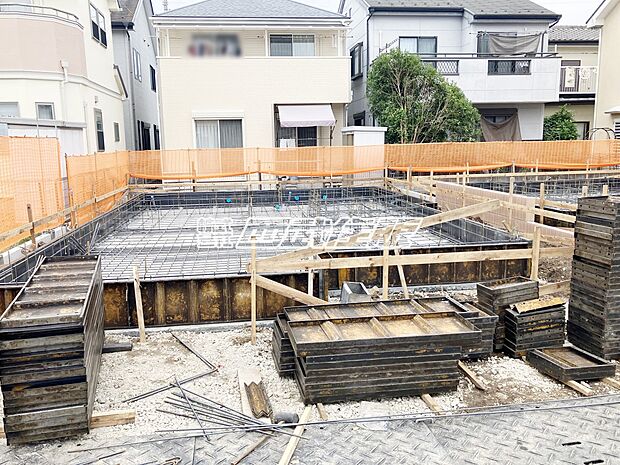 【現地外観写真】【販売現地】1号棟　建築工事が始まりました！2026年6月11日撮影