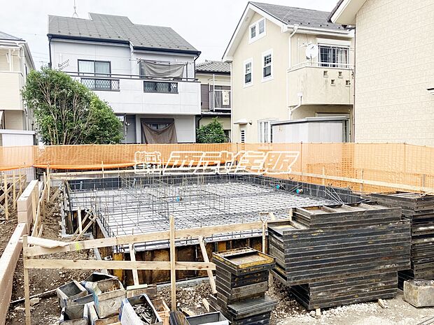 【現地外観写真】【販売現地】2号棟　建築工事が始まりました！2026年6月11日撮影