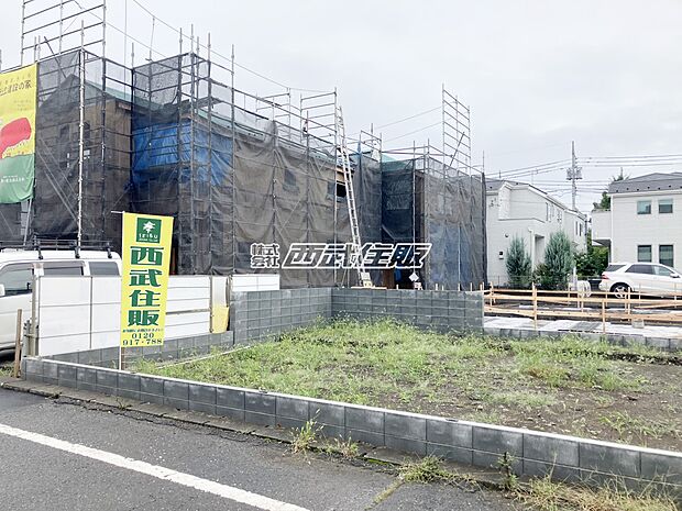 【現地外観写真】【販売現地】11月下旬完成予定です。2026年9月7日撮影