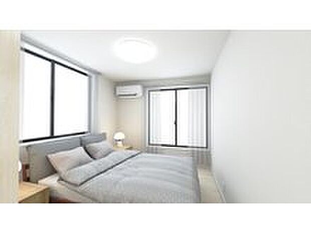 【【3階洋室】】明るい2面採光の洋室空間です。