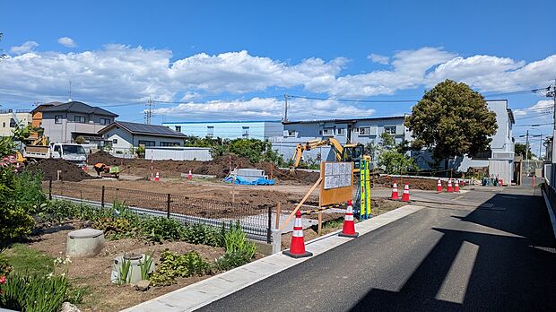 【GRACE AVENUE小山大谷東小北/現在造成中】現地をご案内しながら、環境や区画等のご説明をいたします。