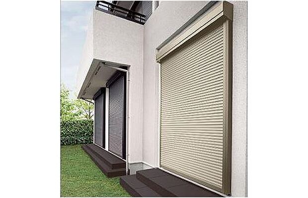 【電動シャッター】室内からボタン一つで開閉が可能な電動シャッター 防犯性を高めるロック機能で安心