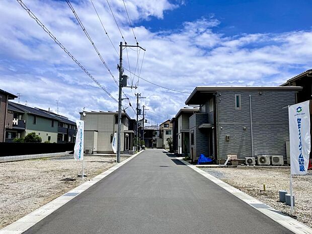 【1号地】第5期最終1区画。是非一度現地をご覧ください。(2025年7月撮影)