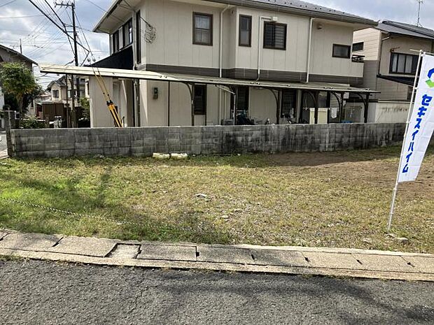 【現地土地写真】閑静な住宅街の一角に位置しています(2024年2月撮影)