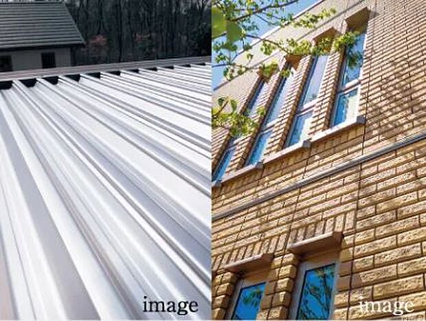 【【高耐久な外壁・屋根・内装】】【高耐久な外壁・屋根・内装】経年劣化で修繕の可能性が高い、外壁や屋根、内装。セキスイハイムでは、高耐久な素材を採用することで、劣化に強く美しい状態を保ちます。