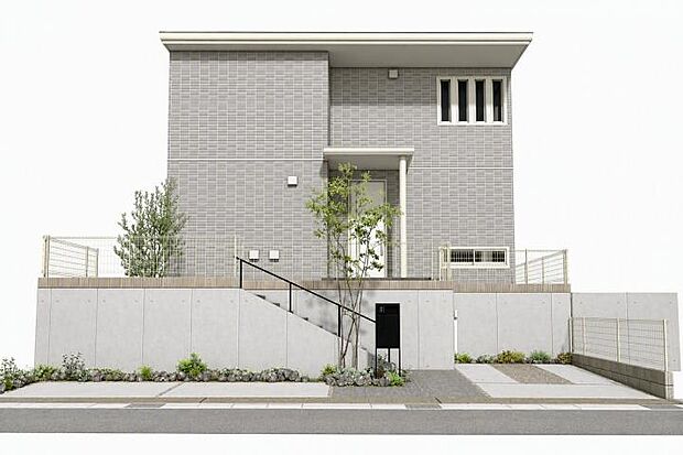 【11-23号地(外観イメージパース)】※イメージパースにつき、実際と異なります。