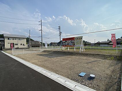 C区画（左）・B区画（右） 敷地写真