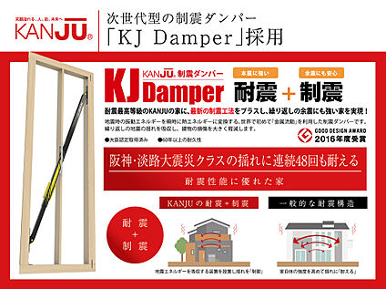 【次世代型制振ダンパー採用】