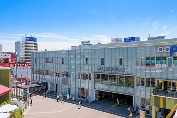 名古屋鉄道「金山」駅まで1840m