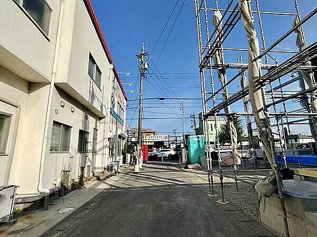 前面道路