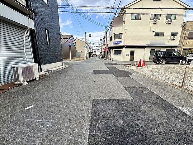 前面道路