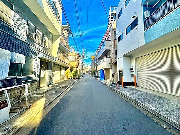 前面道路