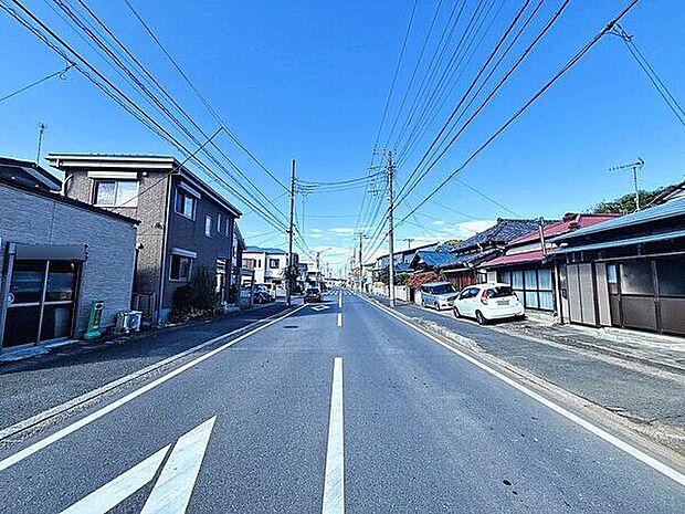 前面道路