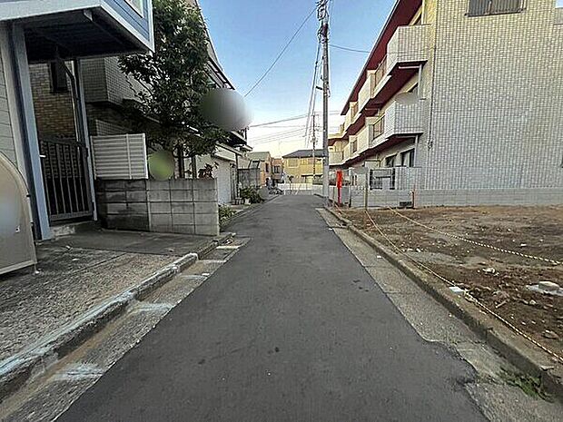 前面道路