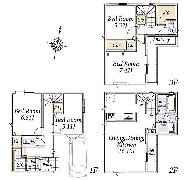 JR「浅野」駅まで720m