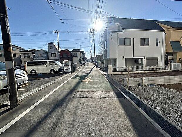 前面道路
