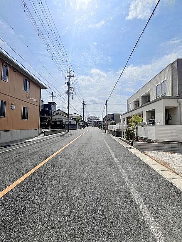 前面道路