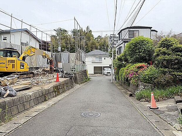 前面道路