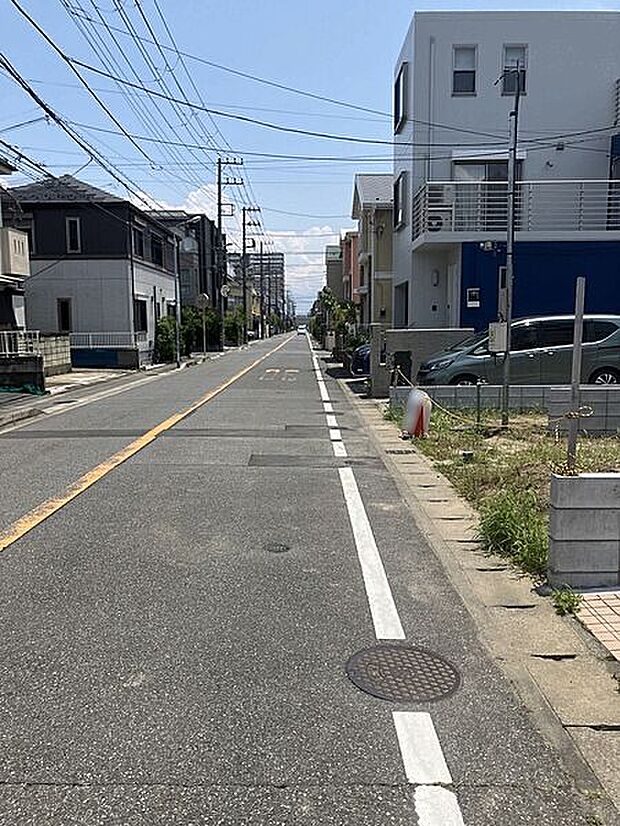 前面道路