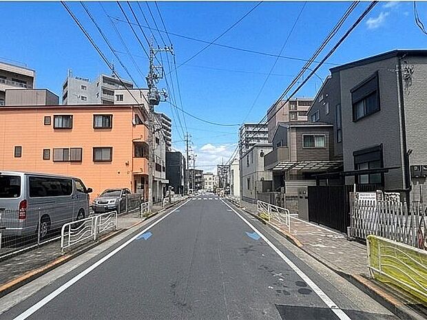 前面道路